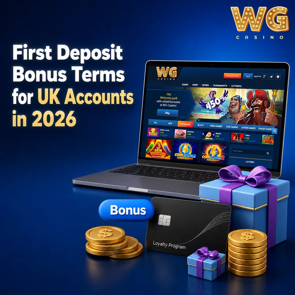 2026 UK first deposit casino bonus tiers with deposits, bonus rates and x40 wagering requirements