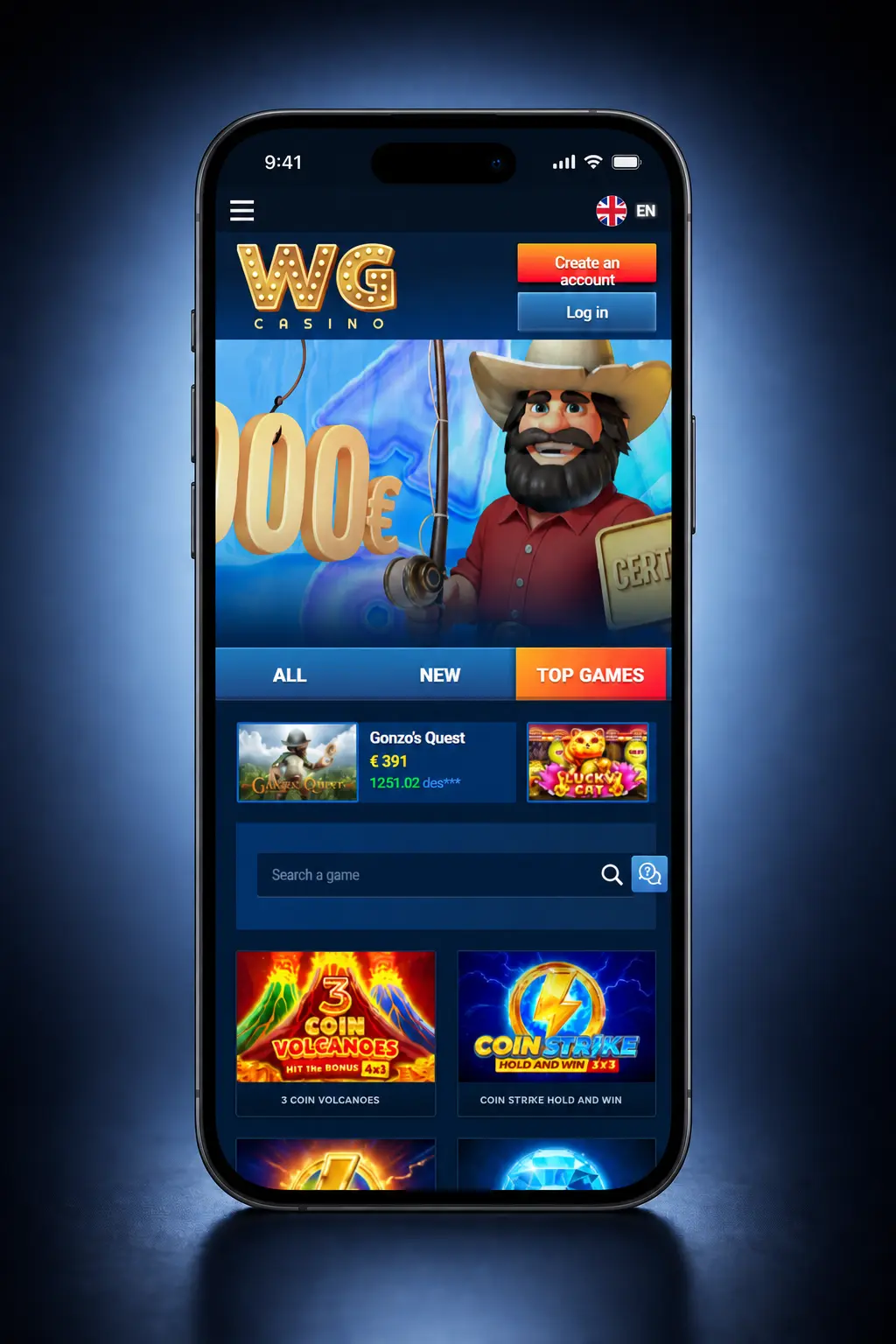 Five-step guide to starting a slot session with casino login, Slots menu, filters, demo or cash play and Spin button