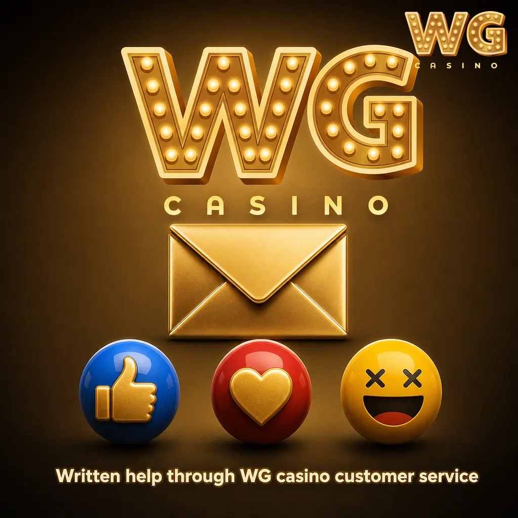 WG casino customer service email support for documents, complaints and account review requests